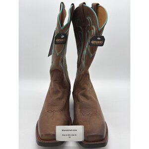 Shyanne Women's Brown Cowboy Boots Mismatched Sizes (Left is 9.5 & Right is 10)